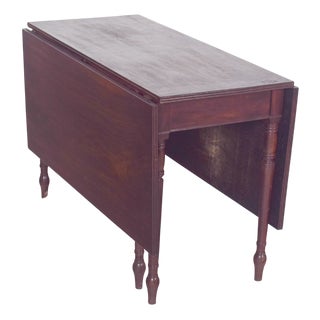 Portuguese Flip Flap Square-Topped Table, 1920s For Sale