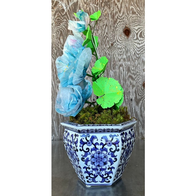 Contemporary Hand Rolled Paper Flowers For Sale - Image 9 of 9