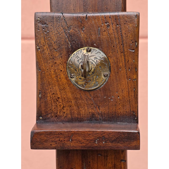Wood Adjustable Dismountable Walnut Display Easel, 1890 For Sale - Image 7 of 12