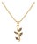 Leaf Branch Smokey Quartz Necklace | Dainty Leaf Pendant Necklace | Nature Inspired Jewelry For Sale
