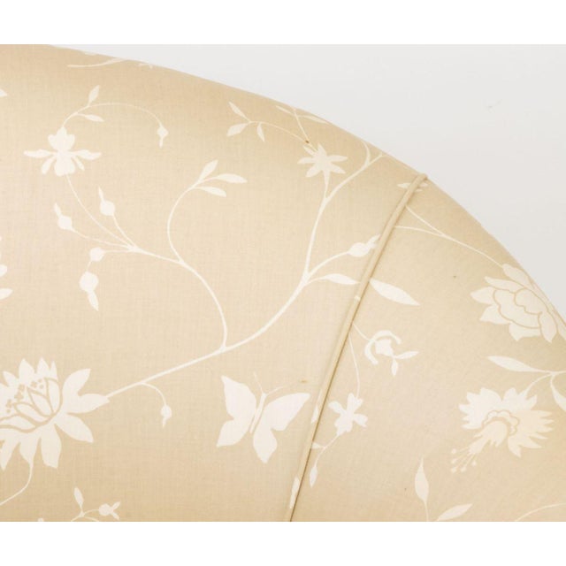 Brunschwig & Fils Brunschwig & Fils Upholstered Lounge Chair For Sale - Image 4 of 8