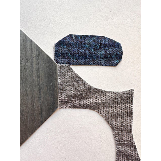 Paper "Celestial Escapade 2" Original Mixed-Media Collage on Paper by Zac Woodiel For Sale - Image 7 of 10