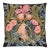 Iris & Bird Tapestry Cushion With Feather Filler - 46x46cm (18"x18") For Sale