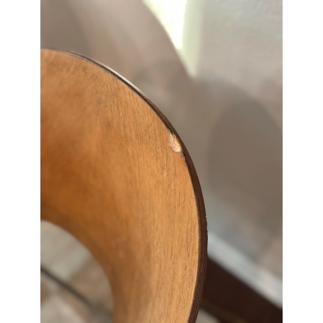 Wood A Set of 8 Mid Century Modern Italian “Medea” Chairs, Designed by Vittorio Nobili for F.lli Tagliabue, Circa 1950s. Not Markd. For Sale - Image 7 of 12