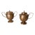 20th Century Arts and Crafts Deco Style Copper Sugar and Creamer by Joseph Heinrichs For Sale