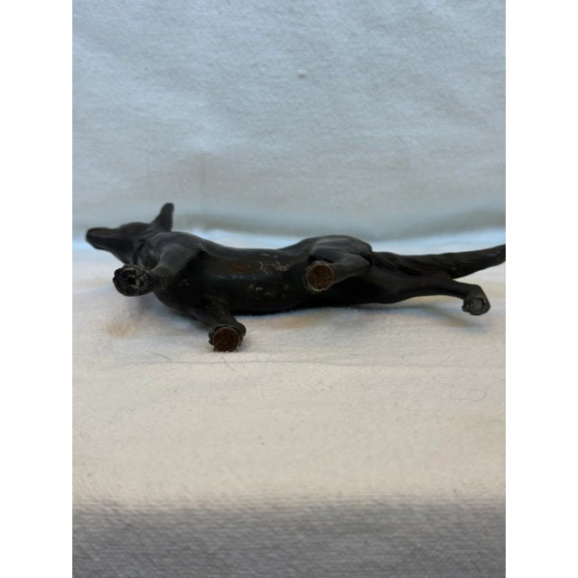 1940s Cast Iron Black Dog For Sale - Image 10 of 12