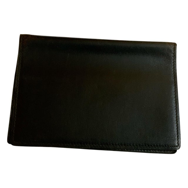 Hermès Hermes Black Leather Agenda Cover For Sale - Image 4 of 6