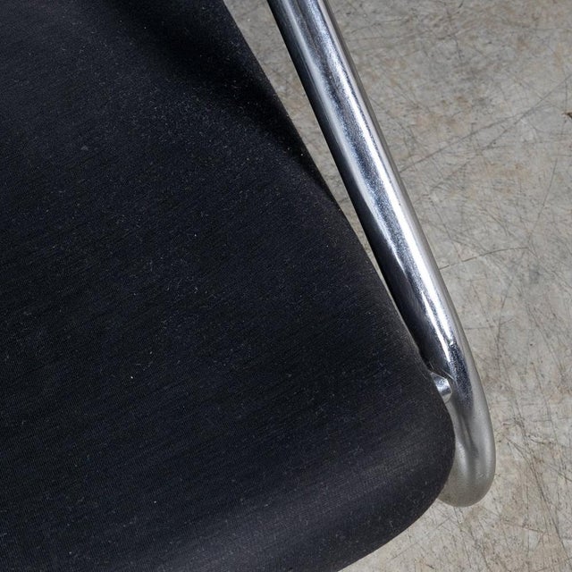 Set of Italian Tubular Framed Lounge Chairs, 1980s For Sale - Image 14 of 18