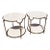2 X Bernhardt Morello Side Tables For Sale