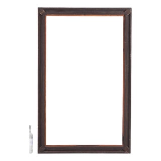 Italian Ebonized and Giltwood Picture or Mirror Frame, C. 1940. For Sale