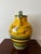 Yellow Vintage Terre È Provence French Hand-Painted Ceramic Pitcher, Made in France For Sale - Image 8 of 10