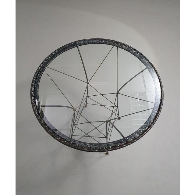 Metal Rattan Dining Set from Yuzuru Yamakawa, Set of For Sale - Image 7 of 18