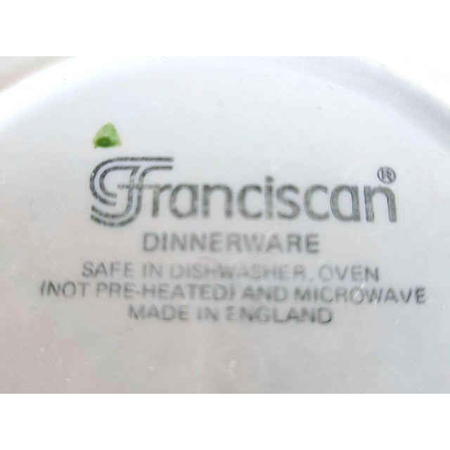 Vintage Franciscan Desert Rose Dinner and Salad Plates Made in England, 24 Pieces For Sale - Image 16 of 17