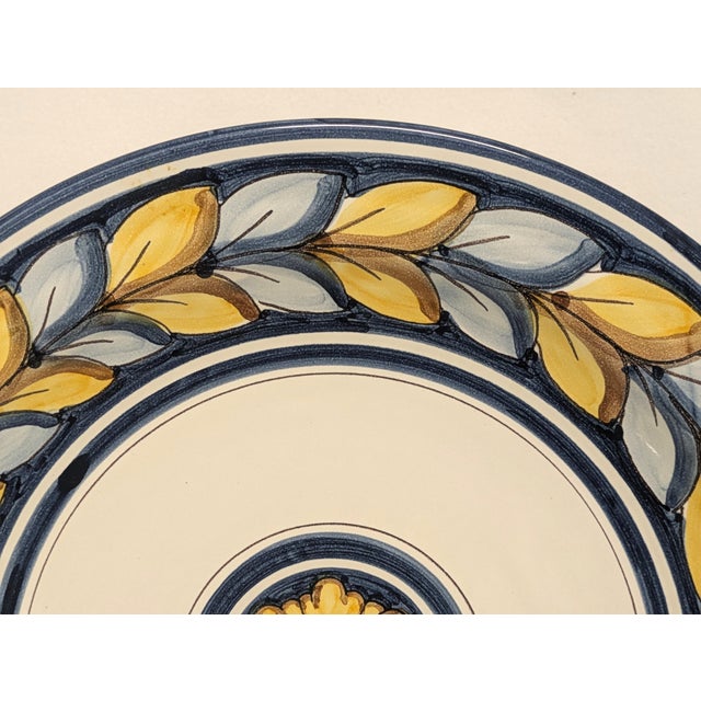 Ceramic Large Spanish Triana Platter For Sale - Image 7 of 11