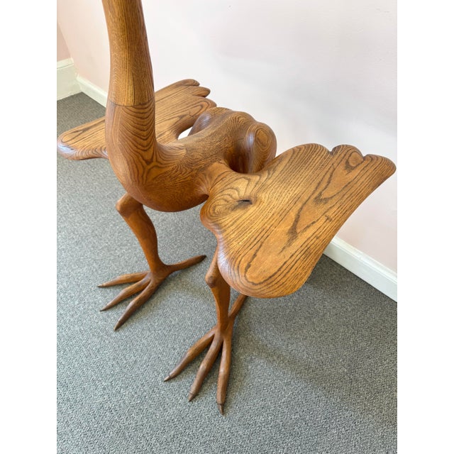 1980s 1980 Andrew Willner Ostrich Table/Signed and Dated For Sale - Image 5 of 12