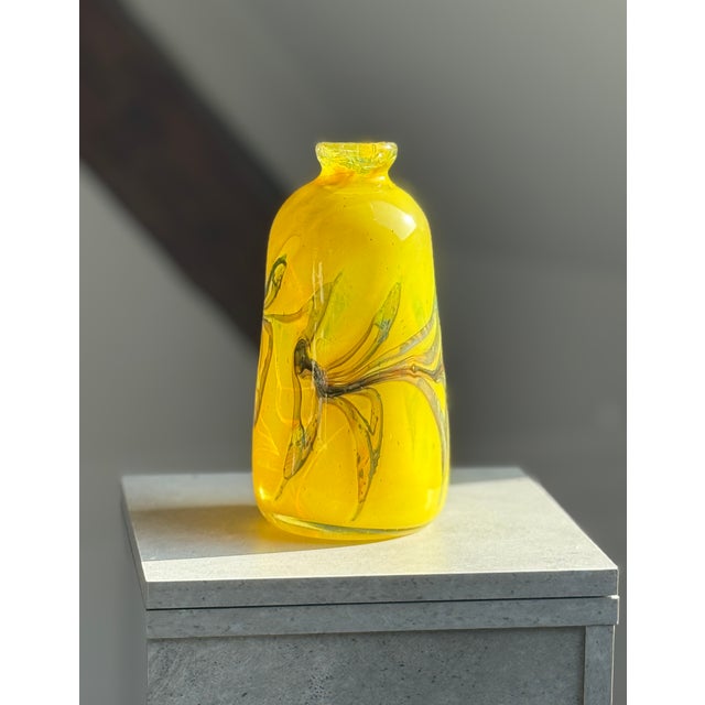 Glass Vase by Erwin Eisch, 1980s For Sale - Image 9 of 10