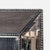 Floor Mirror With Beveled Glass Frame and Beading Trim For Sale - Image 4 of 6