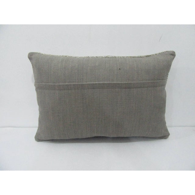 Turkish Gray Overdyed Pillow Cover For Sale - Image 3 of 4