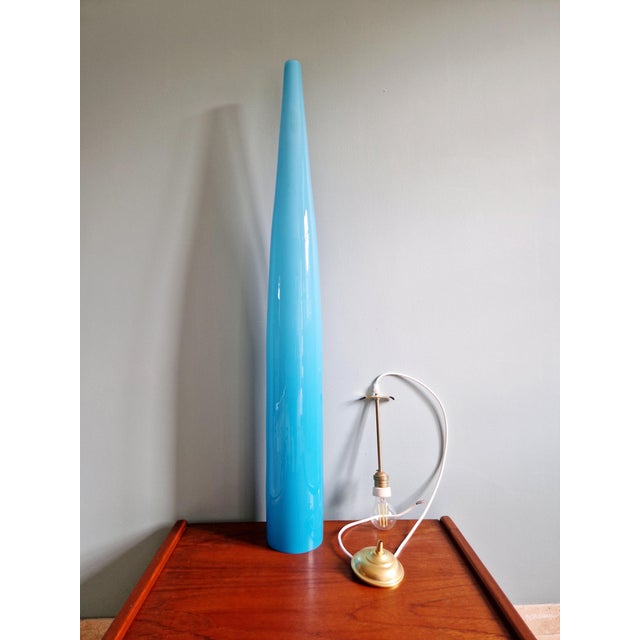 Green and Blue Murano Glass Suspensions by Alessandro Pianon for Vistosi, 1960s, Set of 3 For Sale - Image 14 of 18