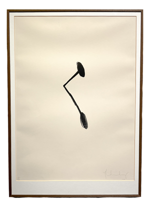 Claes Oldenburg, Braque's Nail, 1980, Paper