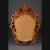 Brown 20th Century Italian Rococo Style Mirror For Sale - Image 8 of 9