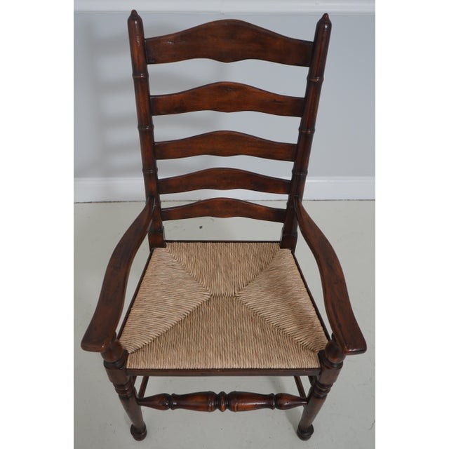 Age: Approx: 20 Years Old Details: Factory Distressed Castle Bromwich Quality Construction Nice Rush Seats Un-Marked As To...