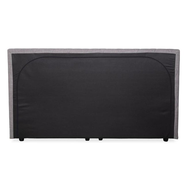 Ruf Box Spring Bed in Grey Fabric For Sale - Image 15 of 17