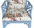 1980s Pair Newly Upholstered Blue Chinese Chippendale Chairs in Schumacher Tientsin Toile For Sale - Image 15 of 17
