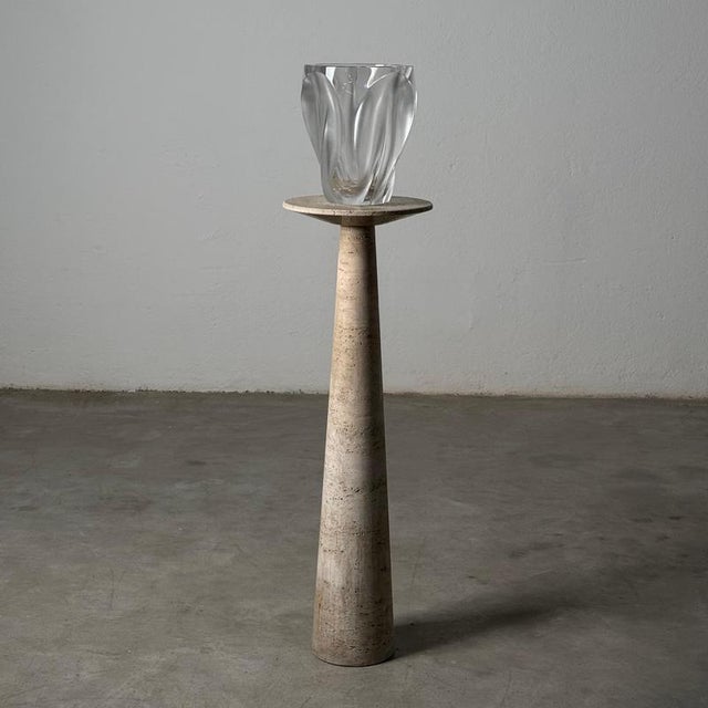 Flamme Crystal Vase from Lalique Paris, 1970s For Sale - Image 13 of 18