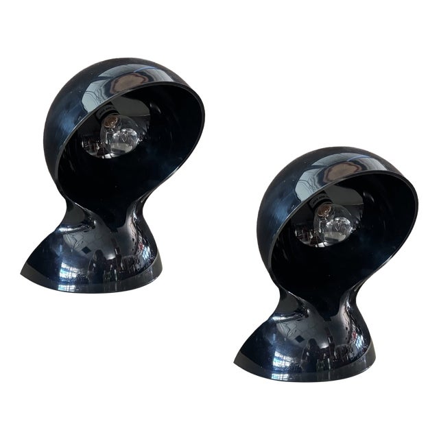 Dalu Table Lamps by Vico Magistretti for Artemide, 1960s, Set of 2 For Sale