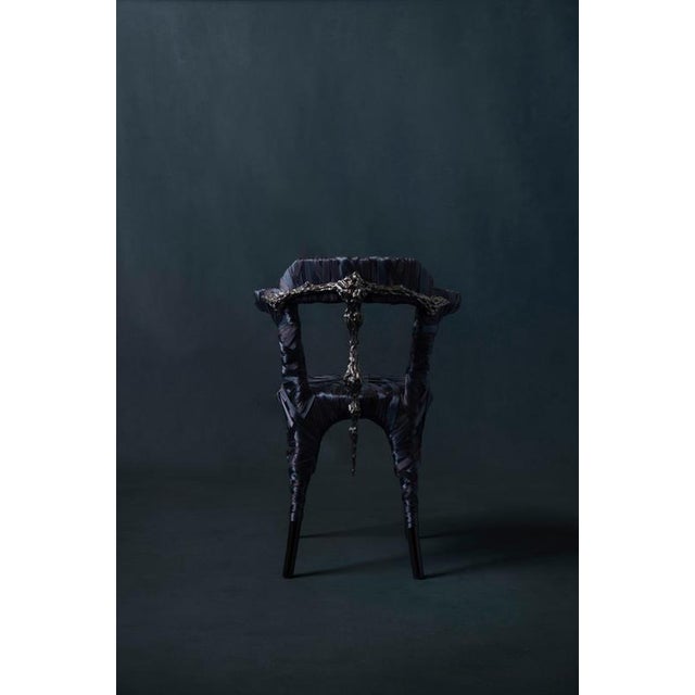 In Memoria Chair in Cast Bronze by William Guillon For Sale - Image 6 of 16