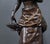 Metal Late 19th Century Bronze Young Girl with a Basket from E. Bouret For Sale - Image 7 of 18