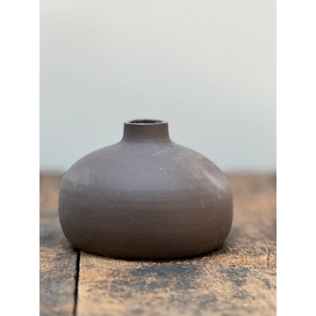 Vintage Ceramic Bud Vase For Sale - Image 4 of 8