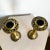 Traditional Vintage Israeli Brass Shabbat Candle Stick Holders - a Pair For Sale - Image 3 of 4