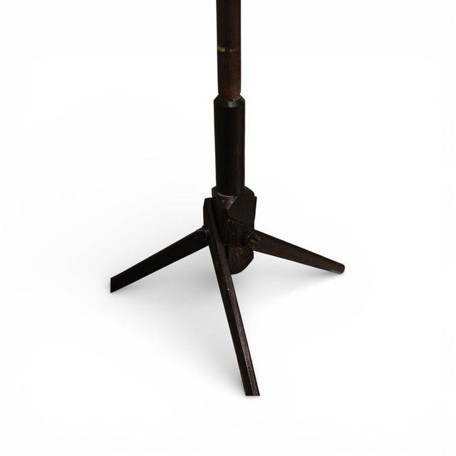 French 19c French Antique Telescope With Stand For Sale - Image 3 of 5