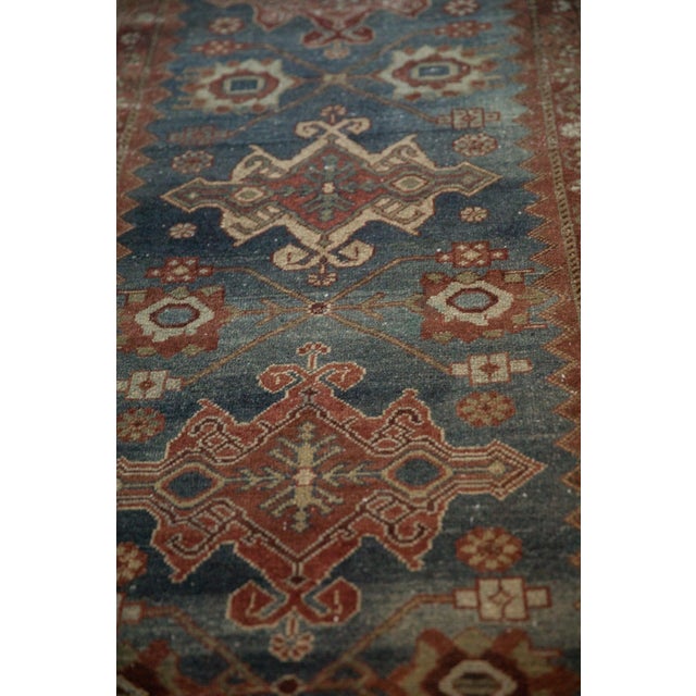Traditional Vintage Distressed Malayer Rug Runner - 3'8" x 9'9" For Sale - Image 3 of 11