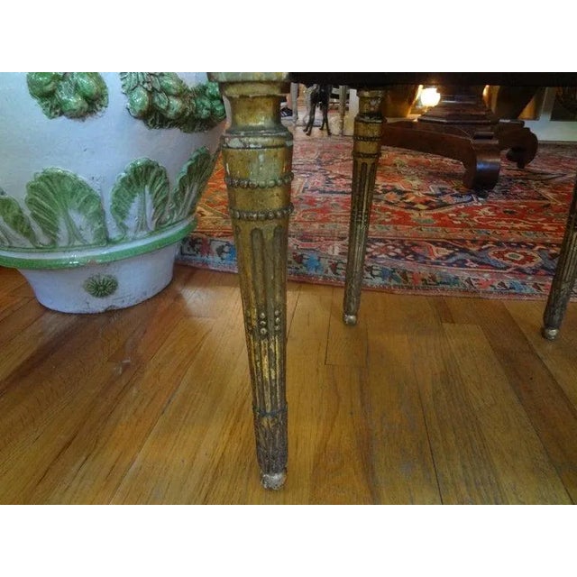 Pair of 19th Century French Louis XVI Style Giltwood Chairs For Sale In Houston - Image 6 of 10