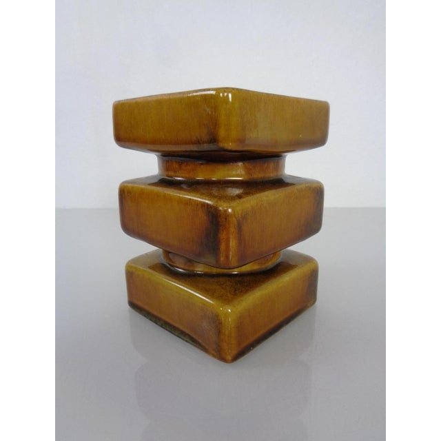 5101 Ceramic Vase by Cari Zalloni for Steuler Keramik, 1970s For Sale - Image 4 of 16