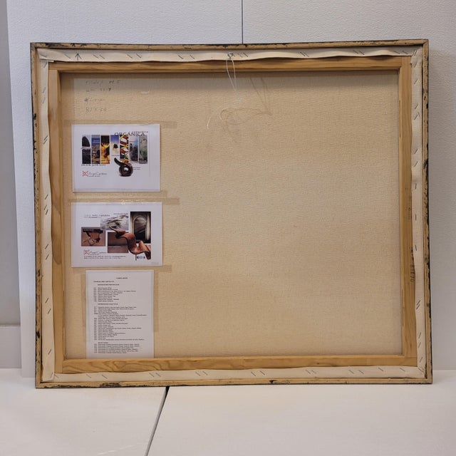 Andrés Mende, H5 Abstract Informalist Artwork, 2017, Oil on Canvas For Sale - Image 14 of 18