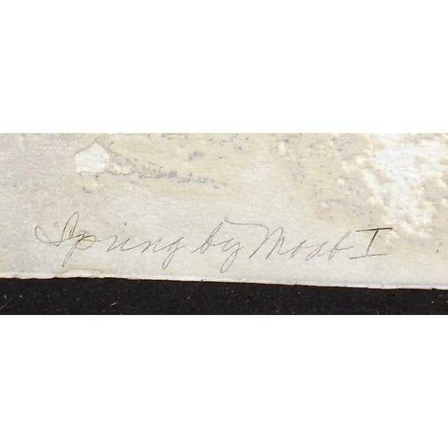 "Spring by Moab I" by Paula Crane Hand signed, titled and numbered by the artist "Spring by Moab I" unframed Limited...