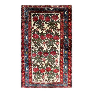 Antique Persian Bakhtiari Rug Size: 2'7" X 4'0" For Sale