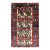 Antique Persian Bakhtiari Rug Size: 2'7" X 4'0" For Sale