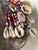 Cameroon Grassfields Bamileke Beaded Standing Figures, Pair For Sale - Image 9 of 12