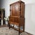 Art Deco Antique 1920s Jacobean Art Deco Oak Cabinet For Sale - Image 3 of 10