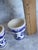 Blue 1950s Handpainted Delft Porcelain Egg Cups - a Pair For Sale - Image 8 of 8