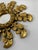 Mid 20th Century Petite 10" Italian Giltwood Sunburst Wall Mirror For Sale - Image 4 of 18