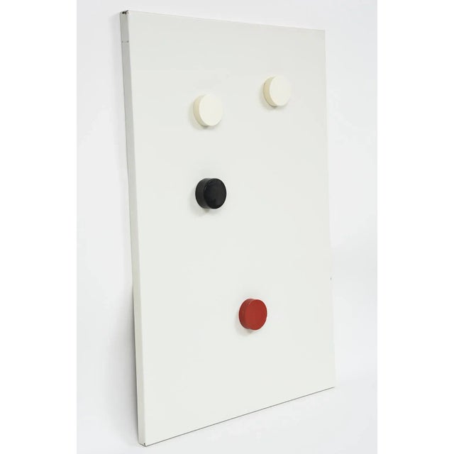 White 1960s LI Yuan-Chia Cosmic Point Multiple Mixed-Media Painting For Sale - Image 8 of 13