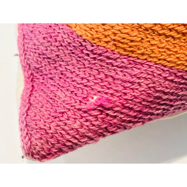 Textile Organic Cotton Abstract Kandinsky Throw Pillow Farbstudie Quadrate For Sale - Image 7 of 12