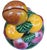 Majolica Vintage Ceramic Majolica Fruit Topiary on Pedestal With Peaches, Apples, and Citrus – Made in Portugal For Sale - Image 4 of 9