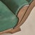 French Art Deco Méredieme Chaise Lounge in Original Green Upholstery, 1930s For Sale - Image 10 of 11